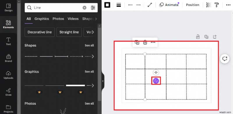Bảng Canva chính:Hướng dẫn từng bước để chèn và chỉnh sửa 