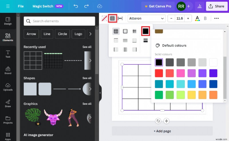 Bảng Canva chính:Hướng dẫn từng bước để chèn và chỉnh sửa 