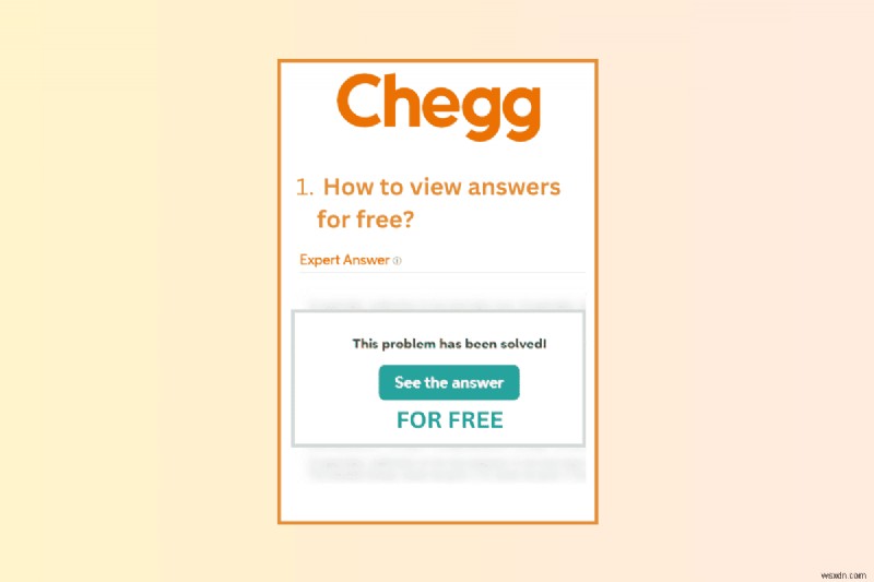 Mở khóa câu trả lời Chegg miễn phí:Giải thích các phương pháp đã được chứng minh 