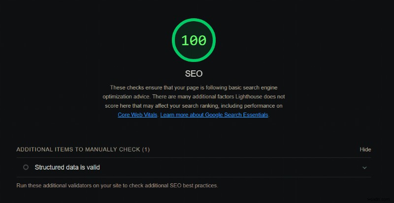 Làm chủ Google Lighthouse:Kiểm tra và tối ưu hóa hiệu suất trang web của bạn