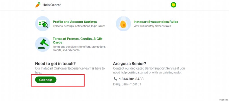 Khôi phục tài khoản Instacart của bạn một cách nhanh chóng:Hướng dẫn từng bước 
