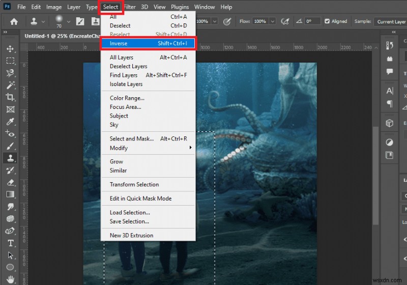 Lựa chọn bậc thầy trong Photoshop:3 cách đã được chứng minh để đảo ngược các lựa chọn có hoặc không có phím tắt 