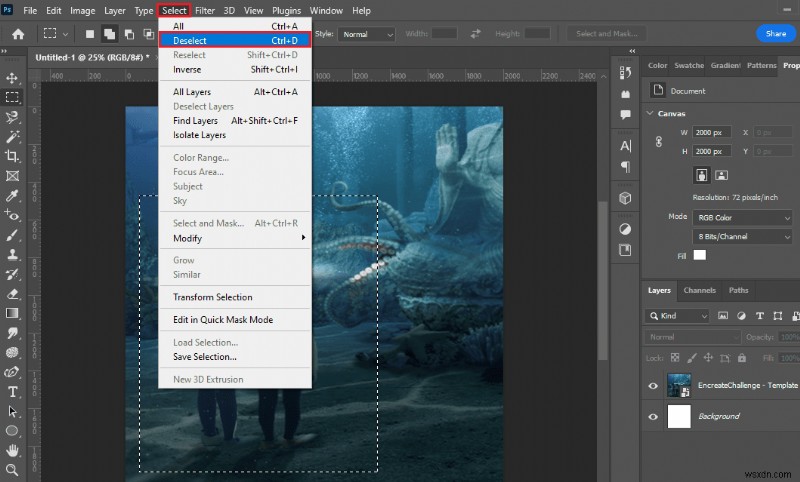 Lựa chọn bậc thầy trong Photoshop:3 cách đã được chứng minh để đảo ngược các lựa chọn có hoặc không có phím tắt 