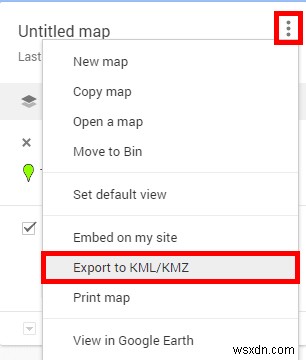 Tải xuống tệp KML từ Google Maps &Earth:Hướng dẫn từng bước