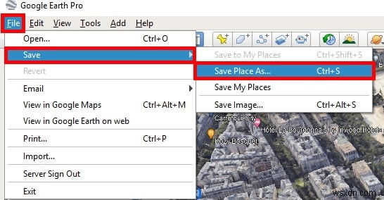 Tải xuống tệp KML từ Google Maps &Earth:Hướng dẫn từng bước