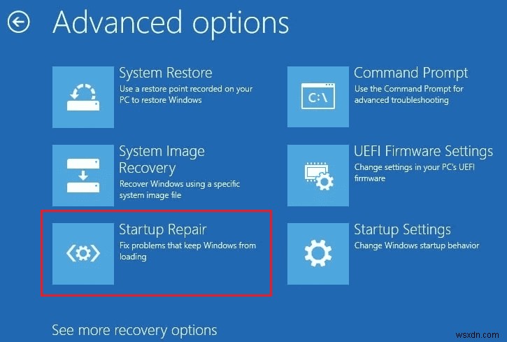 Khắc phục vòng lặp sửa chữa tự động của Windows 11:Hướng dẫn từng bước nhanh