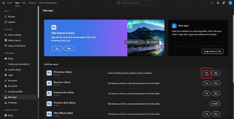 Mở khóa Photoshop Beta:Tính năng, Lợi ích và Hướng dẫn tải xuống từng bước 