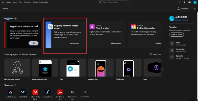 Mở khóa Photoshop Beta:Tính năng, Lợi ích và Hướng dẫn tải xuống từng bước 