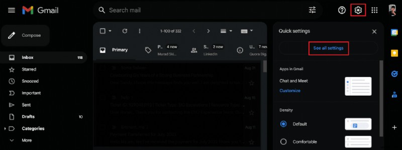 Tắt tính năng Tự động lưu trữ của Gmail:Hướng dẫn từng bước 