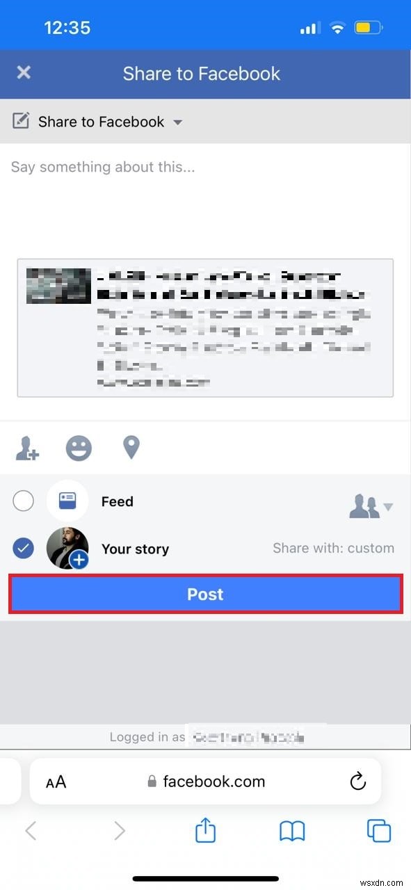 Thêm liên kết vào câu chuyện trên Facebook của bạn trên iPhone:Hướng dẫn từng bước 