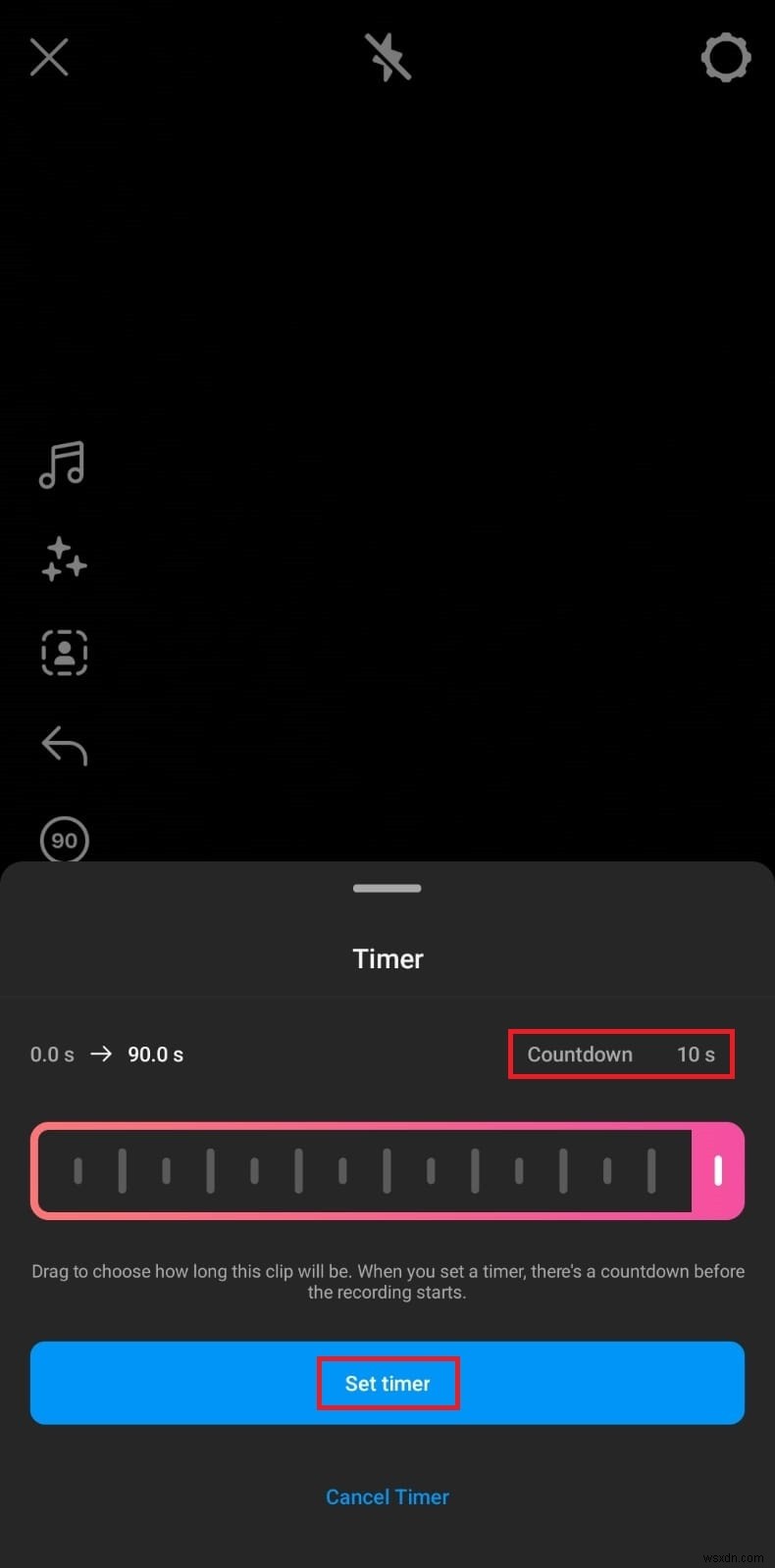 Đặt Đồng hồ hẹn giờ rảnh tay trên Instagram:Hướng dẫn từng bước 
