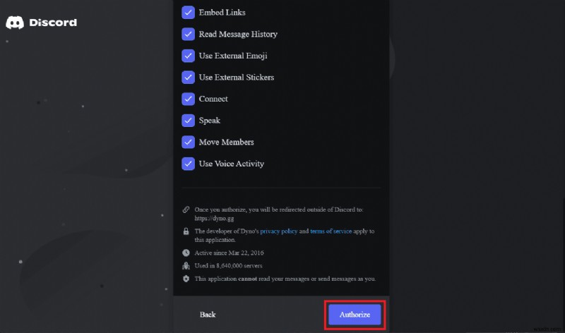 Thêm và tối đa hóa Dyno Bot trên Discord:Hướng dẫn từng bước 