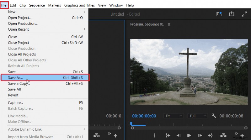 Cách khắc phục độ phân giải phát lại 1/8 màu xám của Premiere Pro 