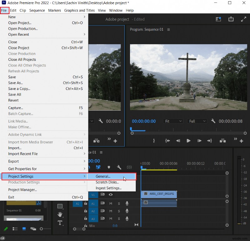 Cách khắc phục độ phân giải phát lại 1/8 màu xám của Premiere Pro 