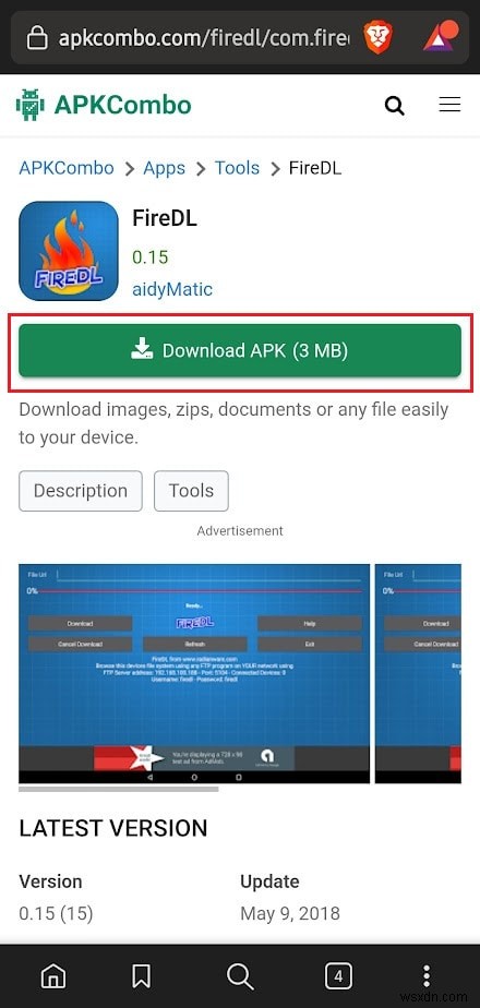 Tải xuống FireDL trên Android:Hướng dẫn từng bước 