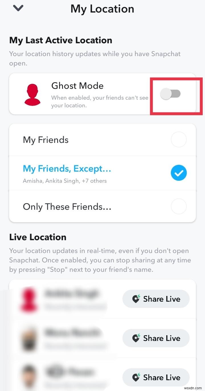 Tắt trạng thái hoạt động Snapchat của bạn:Hướng dẫn từng bước 