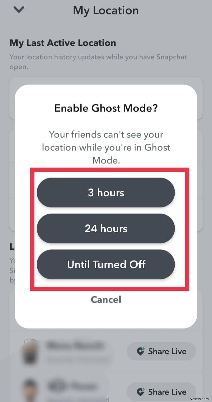 Tắt trạng thái hoạt động Snapchat của bạn:Hướng dẫn từng bước 