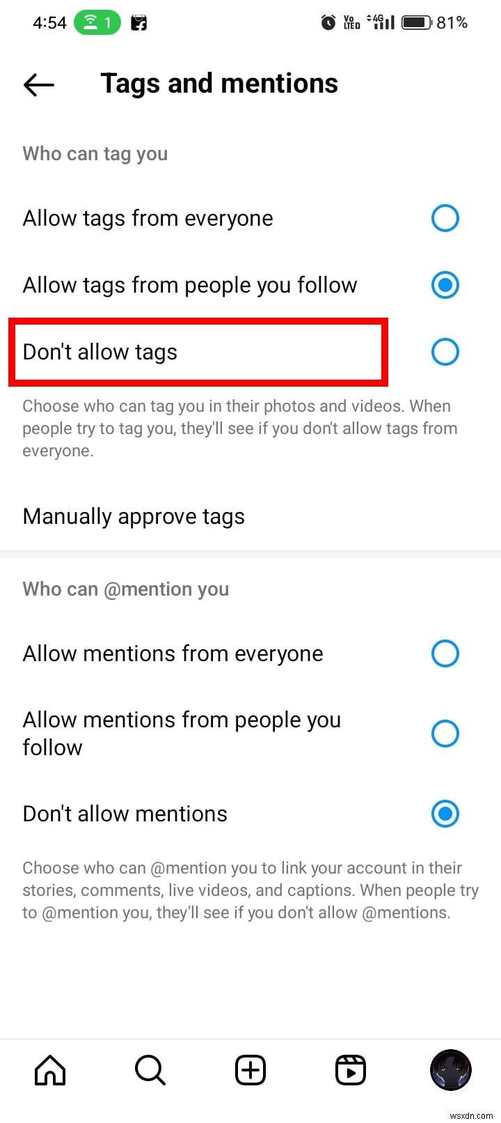 Cách chặn thẻ trên Instagram:Bảo vệ quyền riêng tư của bạn