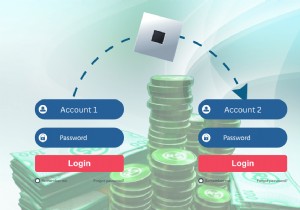 Chuyển Robux giữa các tài khoản Roblox:Hướng dẫn từng bước 