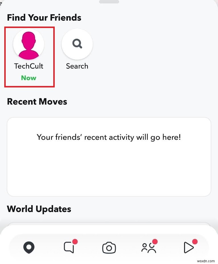 Xác định vị trí của một người bạn trên Snapchat:Hướng dẫn từng bước 