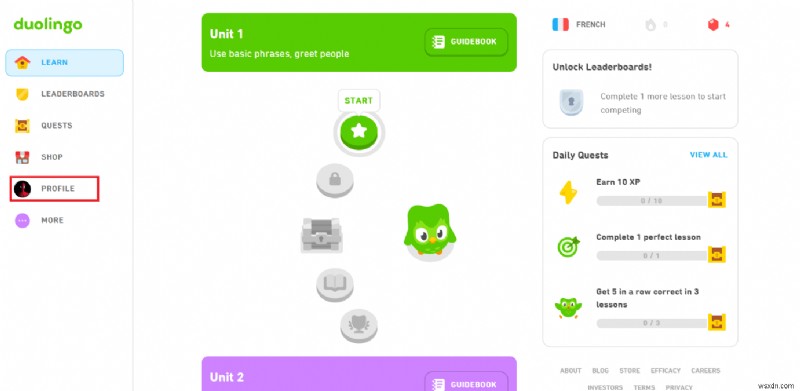 Hướng dẫn từng bước:Cập nhật ảnh hồ sơ Duolingo của bạn