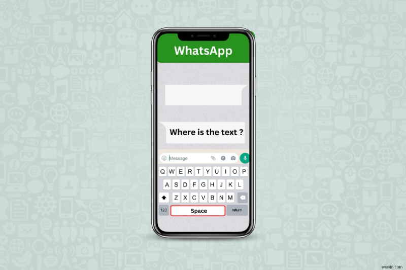 Gửi tin nhắn trống trên WhatsApp iPhone:Các bước và mẹo đơn giản 