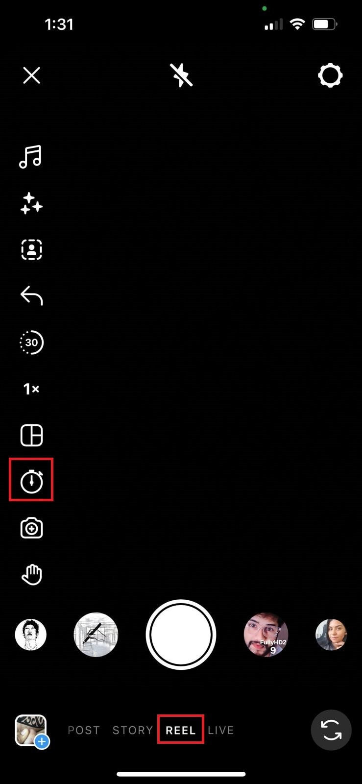 Cách thêm bộ hẹn giờ vào máy ảnh Instagram trên iPhone để có những bức ảnh selfie hoàn hảo 