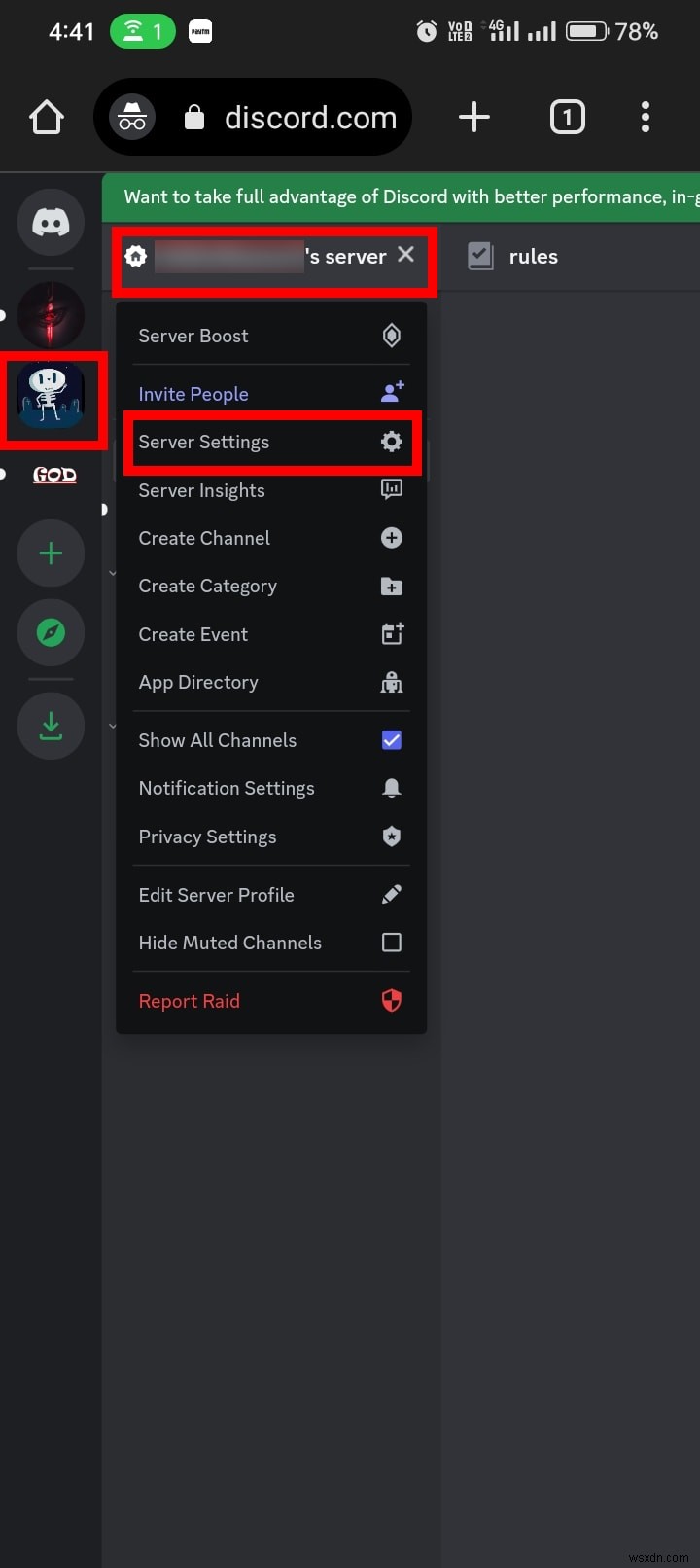 Công khai máy chủ Discord của bạn:Hướng dẫn từng bước để mở rộng cộng đồng của bạn 