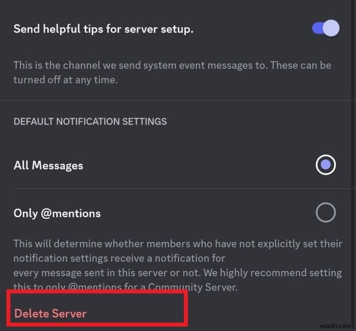 Cách khởi động lại máy chủ Discord:Hướng dẫn từng bước cho thiết bị di động và Windows 10 