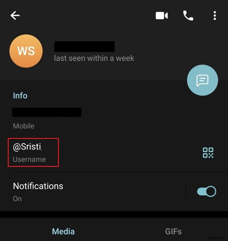 Dễ dàng nhận và chia sẻ liên kết hồ sơ Telegram của bạn 