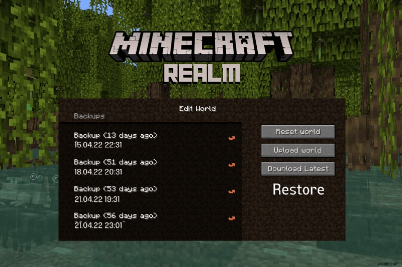 Sao lưu và khôi phục vương quốc Minecraft của bạn một cách an toàn – Hướng dẫn từng bước