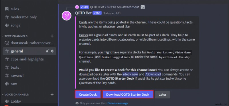 Thêm Bot QOTD vào máy chủ Discord của bạn:Hướng dẫn từng bước 