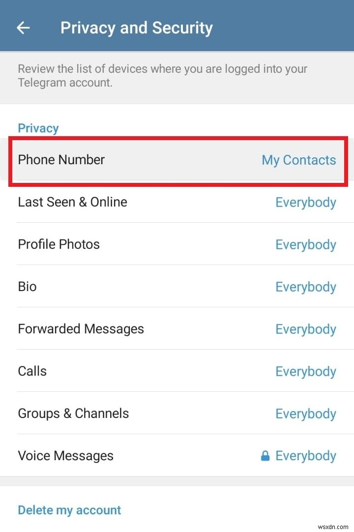 Cài đặt quyền riêng tư của Telegram:Hướng dẫn từng bước để bảo mật dữ liệu của bạn 