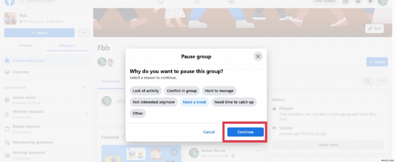 Lưu trữ một nhóm Facebook ngay cả sau khi tính năng này bị xóa:Hướng dẫn từng bước 