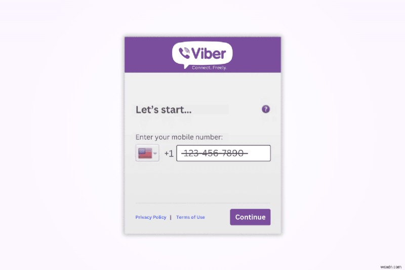 Sử dụng Viber riêng tư:Đăng ký mà không cần số điện thoại cá nhân của bạn