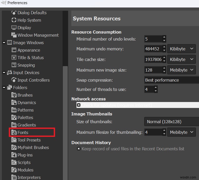 Thêm phông chữ tùy chỉnh vào GIMP trên Windows:Hướng dẫn từng bước