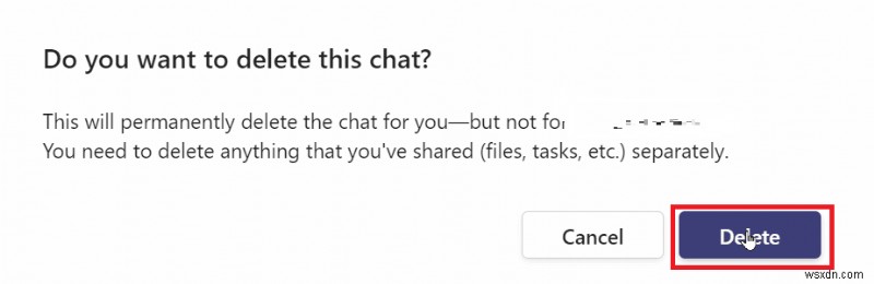 Hướng dẫn từng bước để xóa nhóm trò chuyện trong Microsoft Teams 