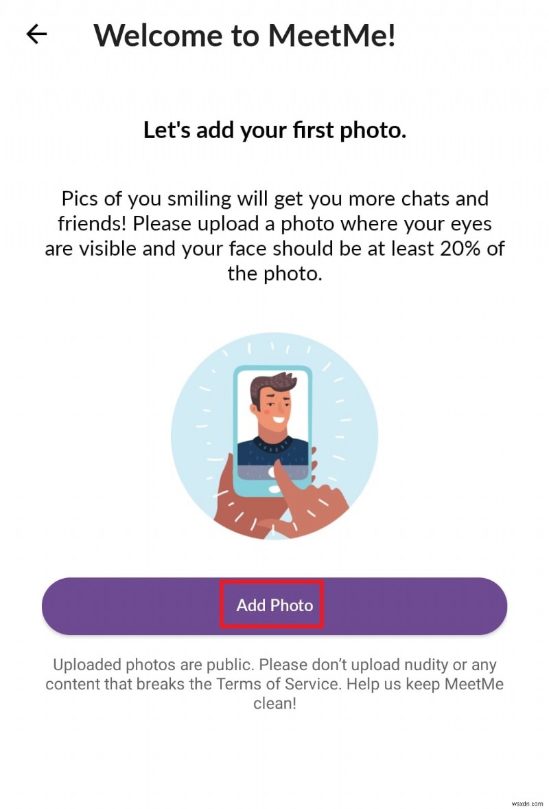 Cách xác minh xem ai đó có hồ sơ MeetMe hay không 