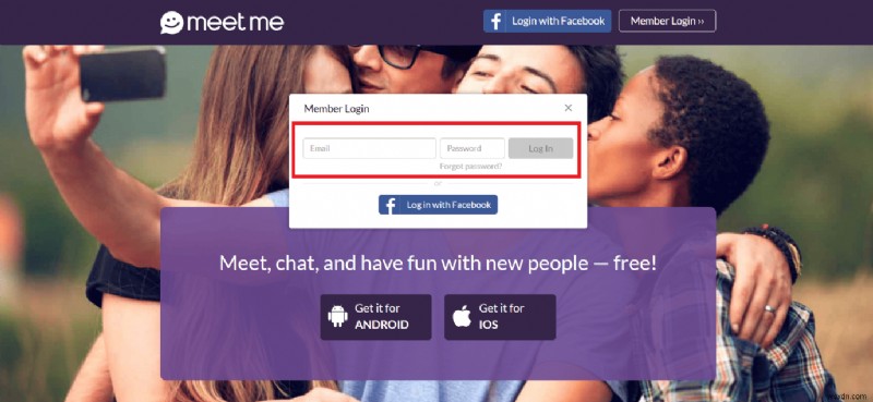 Cách xác minh xem ai đó có hồ sơ MeetMe hay không 