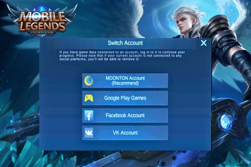 Chuyển đổi tài khoản Mobile Legends:Hướng dẫn từng bước 