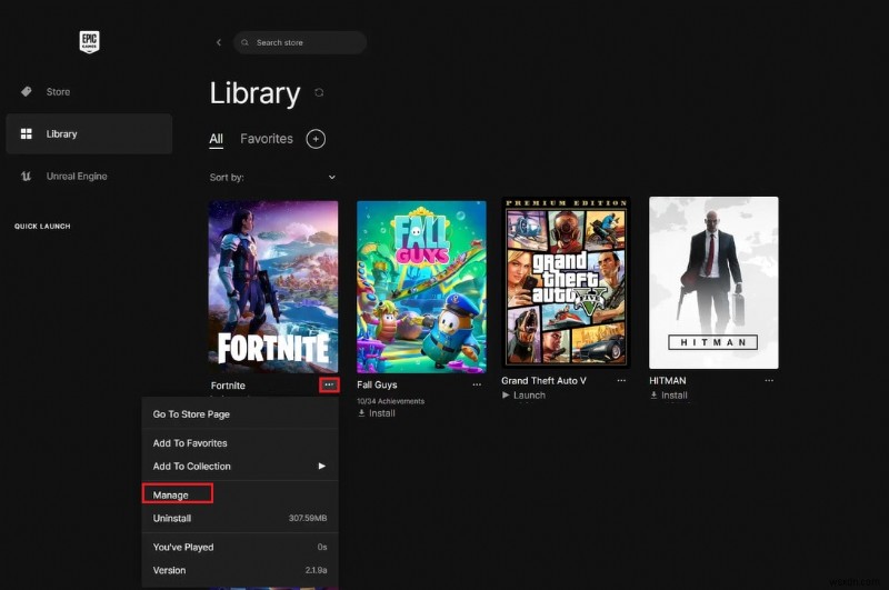 Cách giải quyết Mã lỗi Fortnite 30005:10 bản sửa lỗi đã được chứng minh 
