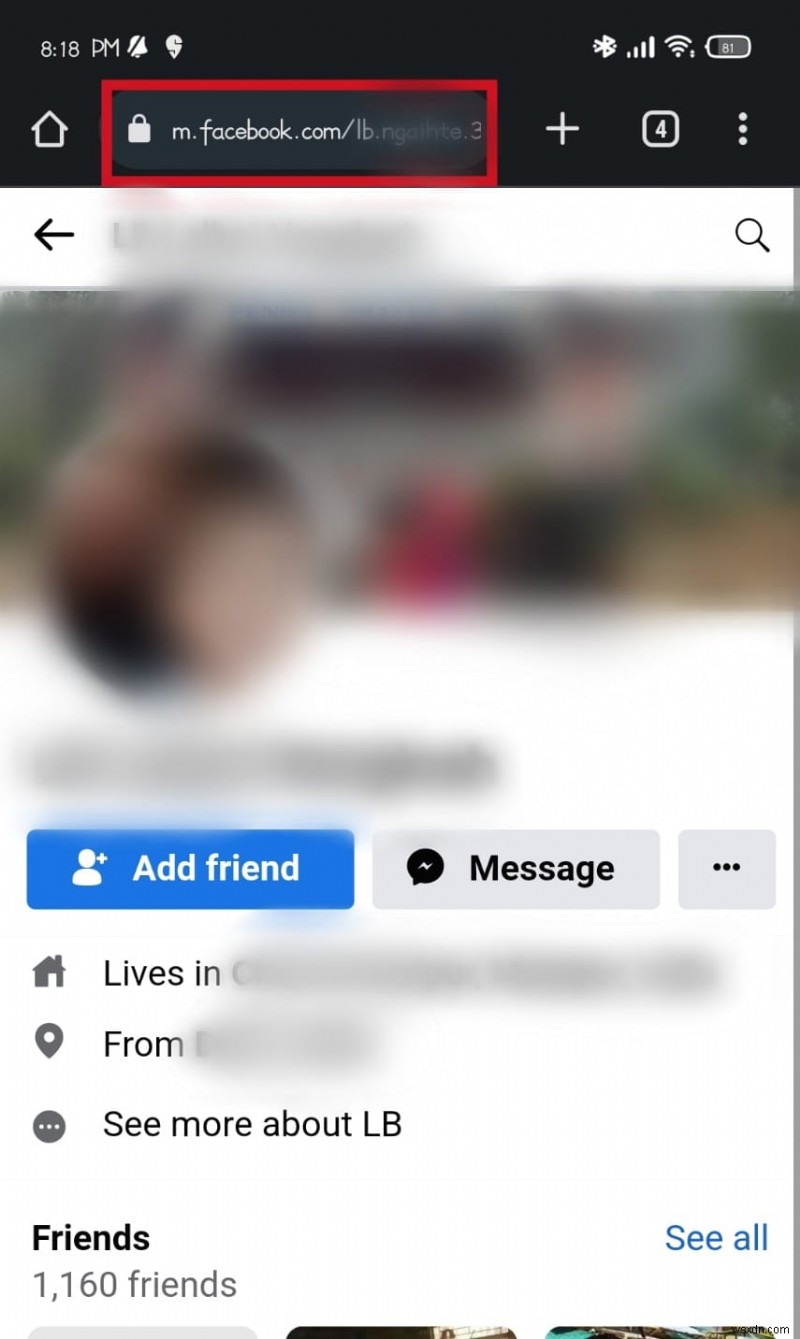Nhanh chóng xác định vị trí bạn bè trên Facebook bằng số điện thoại của họ 