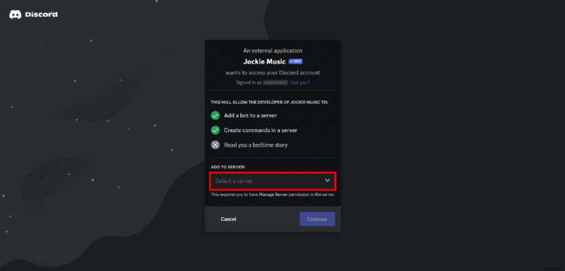 Thêm Jockie Music Bot vào máy chủ Discord của bạn - Hướng dẫn từng bước 