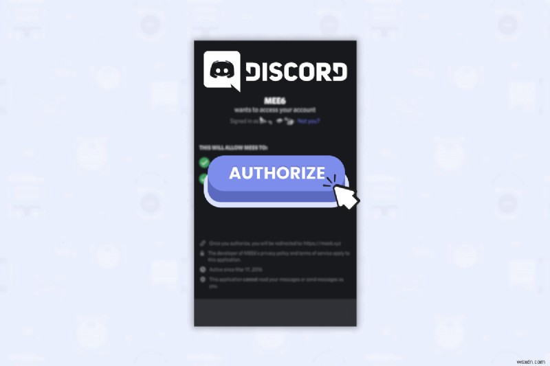 Cấp phép ứng dụng trên Discord:Hướng dẫn từng bước