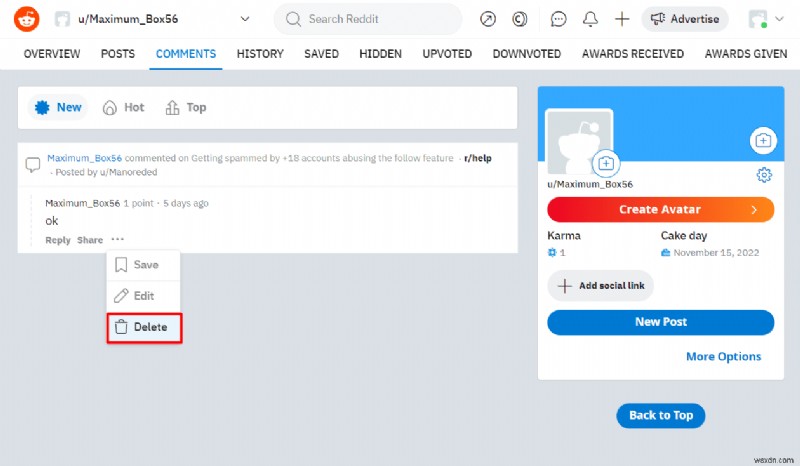 Cách xóa tất cả nhận xét Reddit của bạn:4 phương pháp dễ dàng 
