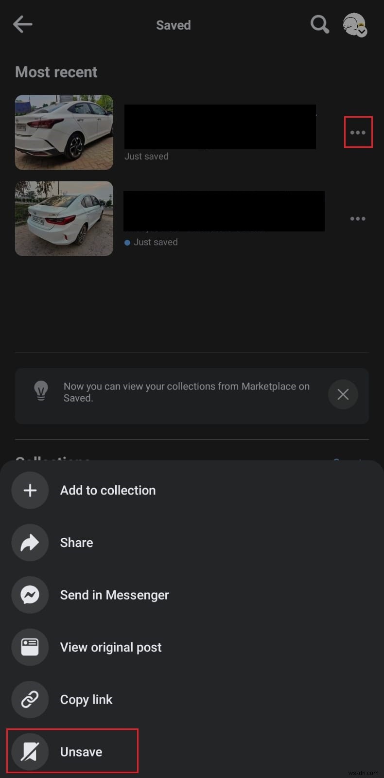 Dễ dàng xóa các mục đã lưu khỏi Facebook Marketplace – Hướng dẫn từng bước