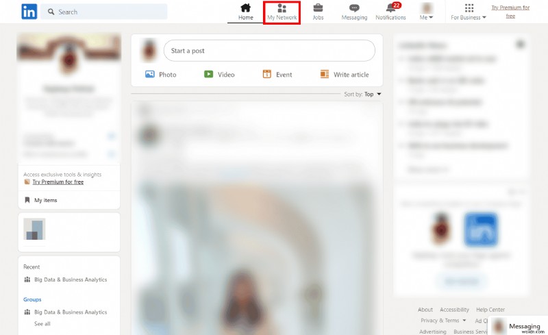 Dễ dàng truy cập lời mời LinkedIn đang chờ xử lý của bạn 