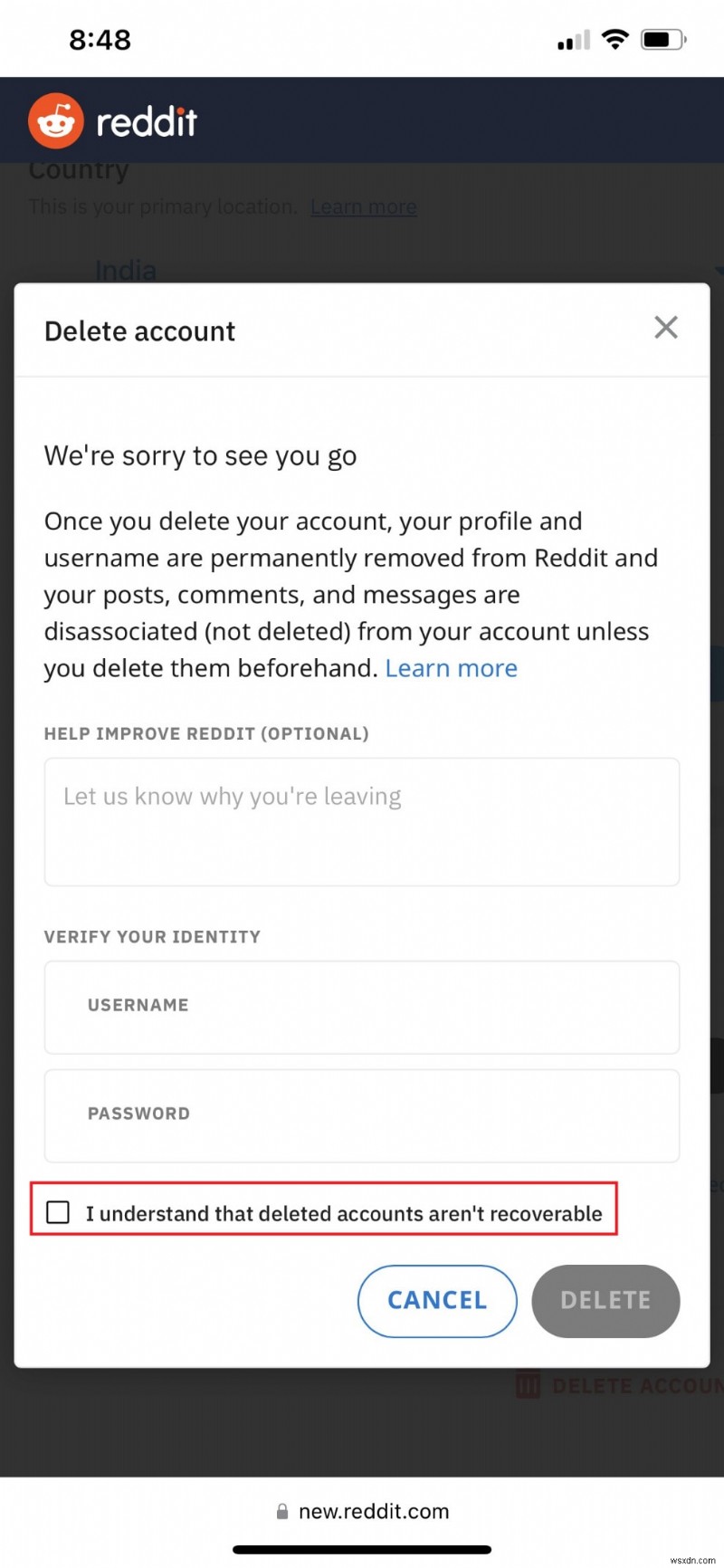 Xóa tài khoản Reddit của bạn trên iPhone – Hướng dẫn từng bước và bảo mật 