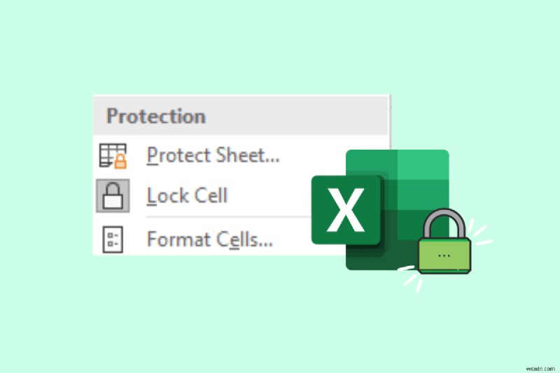 Bảo mật các ô riêng lẻ trong Excel 2010/2016 mà không cần khóa toàn bộ trang tính