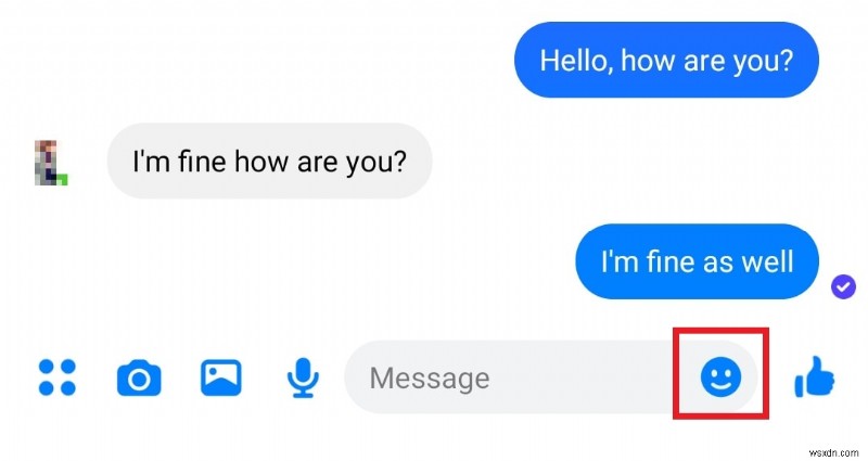 Cách thay đổi tông màu da biểu tượng cảm xúc trong Facebook Messenger